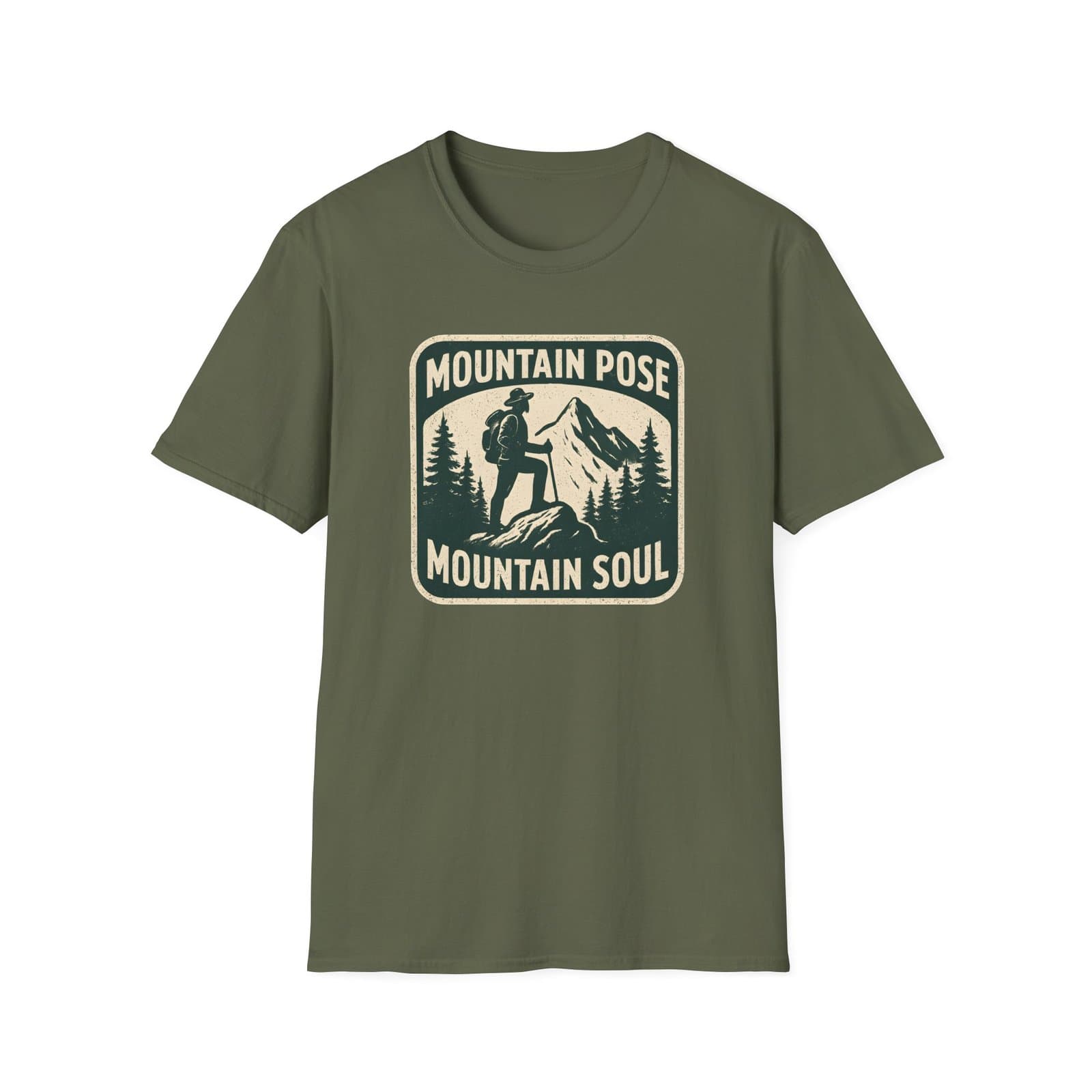 Mountain Hiker Silhouette T-Shirt